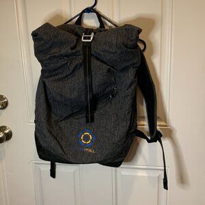 Lululemon Athletica Urbanathalon Backpack Embroidered Five Mill Grey $128.00